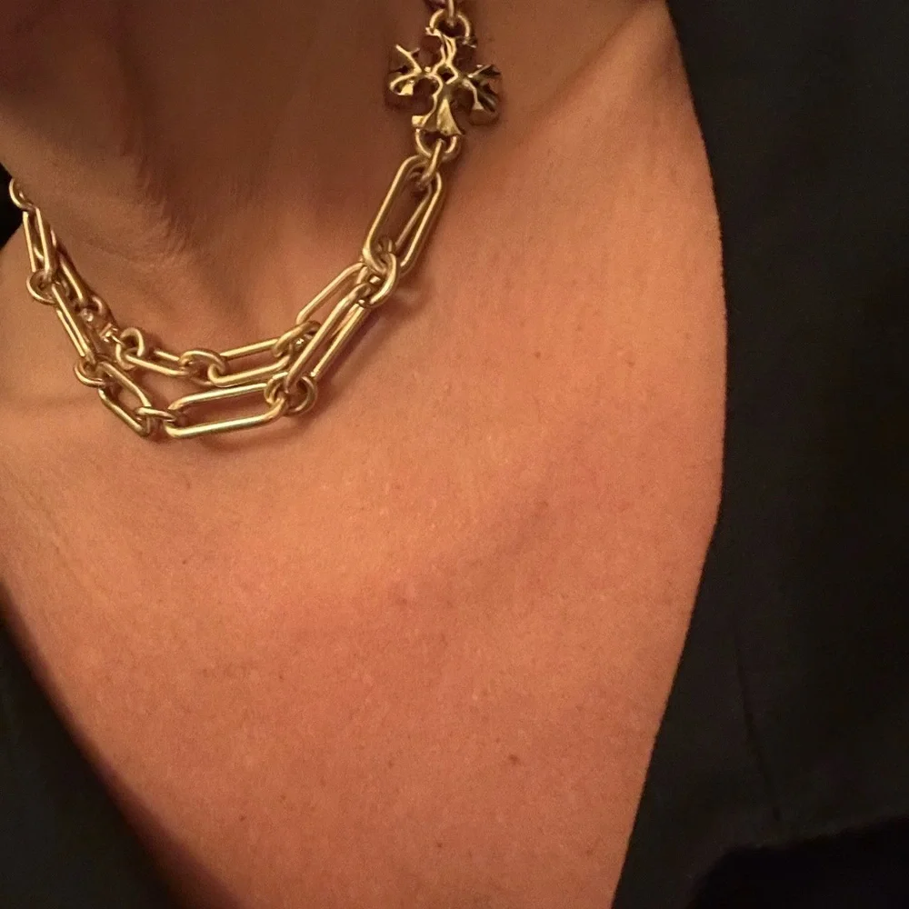 Tory Burch Gold Chain Link Necklace - Picture 4 of 7